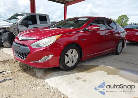 2012 Hyundai Sonata Hybrid z USA, uszkodzony, nr VIN KMHEC4A47CA034582